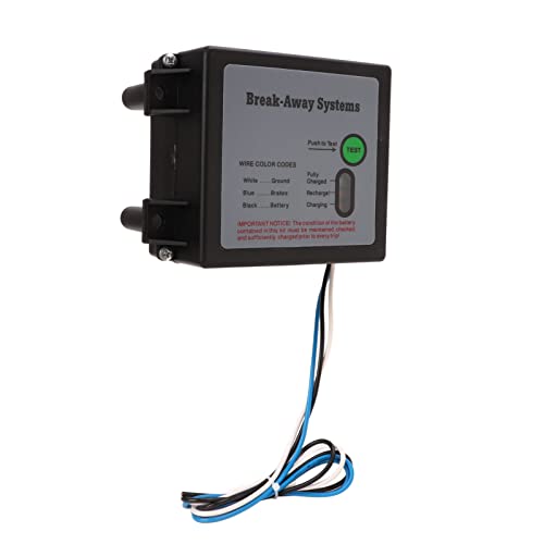 Asixxsix Kit de Ruptura de Remolque, Kit de Freno de Freno de Remolque LED de 12V Resistente a la Corrosión Resistente a la Intemperie Duradera Trailer Accesorios con Cable Adaptador para RV