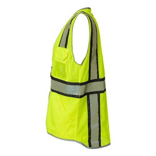 Kishigo Premium Brilliant Series® Ultimate Reflective Vest L Lime3