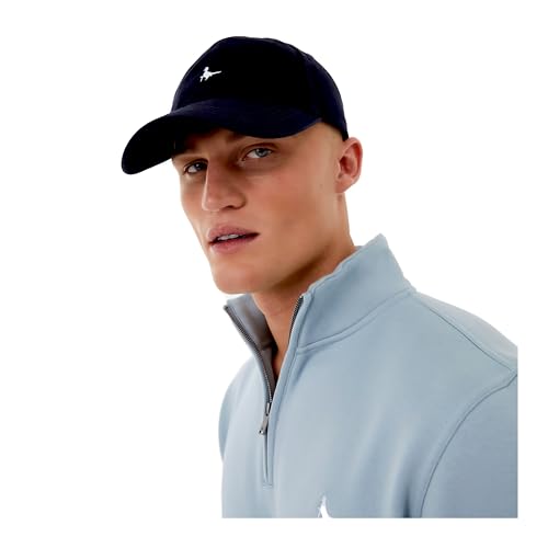 Jack Wills Mens Enfield Classic Logo Cap Navy One Size