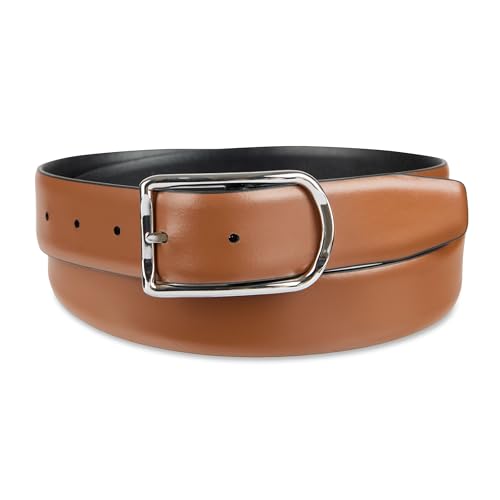 Cole Haan mens Reversible Center Bar Buckle Casual Belt3