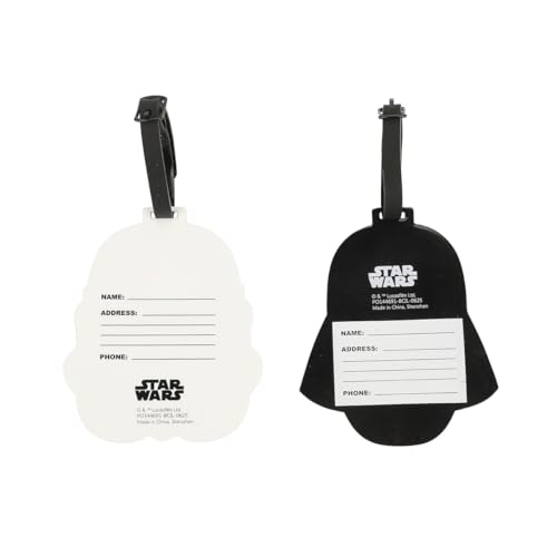 Star Wars A New Hope Stormtrooper & Darth Vader 2-Piece Luggage Tag Set2