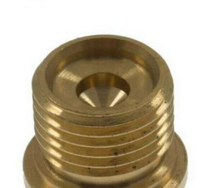 PARTSDEPOT Genuine Check Valve Cap Compatible with Annovi Reverberi RMV, SRMV, RMW and SRMW Pumps Between 2800 and 3000 PSI