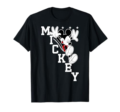 T-shirt Mickey Mouse Captain parfait pour un style urbain decontracte en taille S