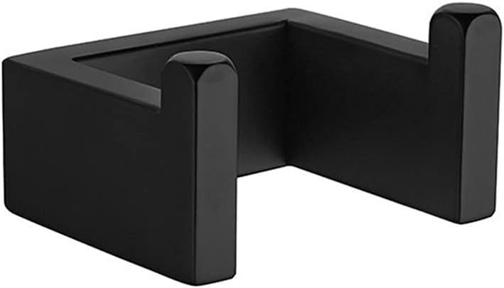 Shower Shelves Black Bathroom Hardware Set, Stainless Steel Towel Holder, Paper Holder, Robe Hook Bathing Accessories (Color : Towel Holder)