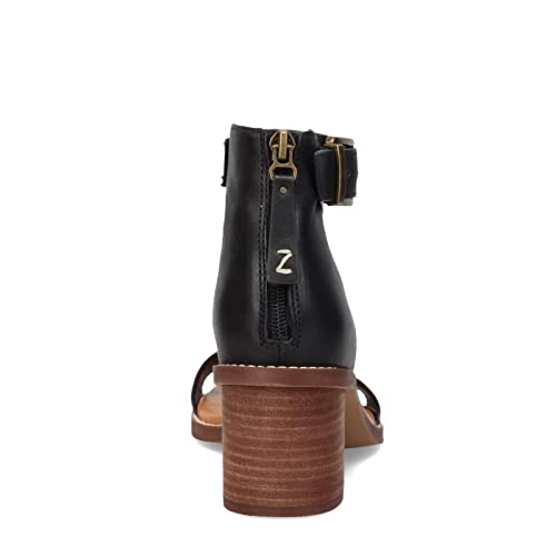 Zodiac Women's Ilsa Heeled Sandals,Black,8.5 #TOP3