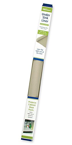 DII Non Adhesive Cut to Fit Machine Washable TPR Under The Sink Liner