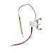 TPI Corporation T5100 Built-in Thermostat, Used With 5100 Series Heater Units, Installed in Field, SPST Line Duty or Low Voltage, White