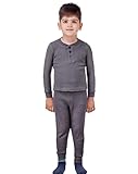 Artic Pole 2-Piece Boys Thermal Long Underwear Set - Base Layer Set Cold Weather, Bedtime - Fitted Pajamas Boys