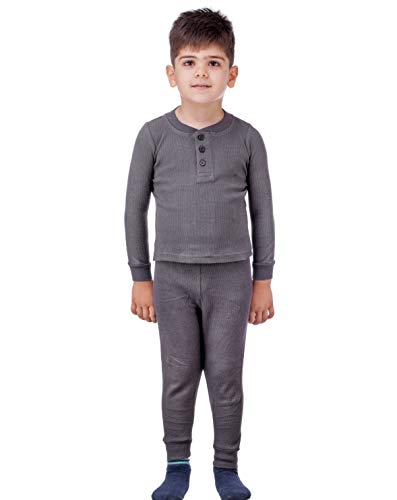 Artic Pole 2-Piece Boys Thermal Long Underwear Set – Base Layer Set for Cold Weather, Bedtime – Fitted Pajamas for Boys