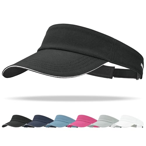 Image of Sukeen Women's Adjustable Fit Runners Lightweight Comfort Performance Visor, Sports Sun Visor One Size Fits Most