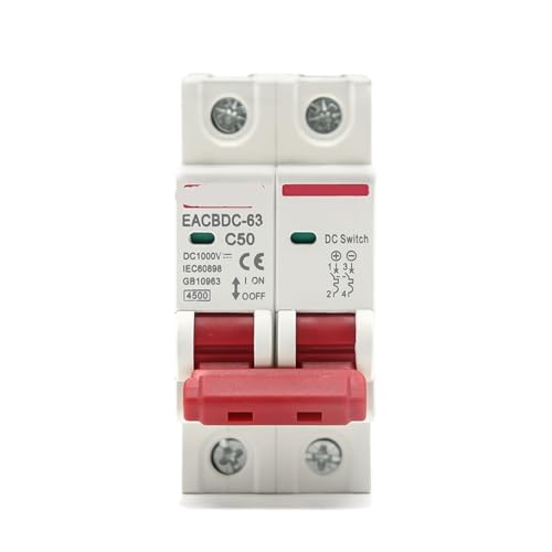 Interruptor de proteccion contra sobrecarga DC 1000V para evitar averias 2