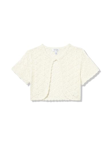 Speechless Girls' Short Sleeve Lace Shrug