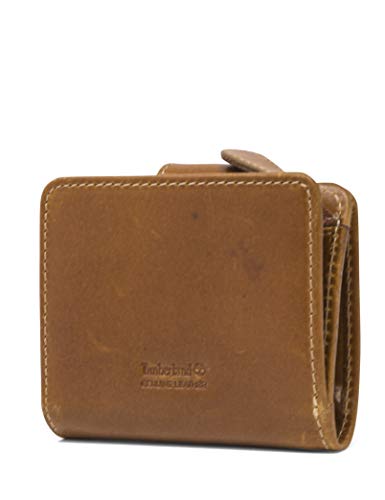 Timberland Womens Leather Rfid Small Indexer Wallet Billfold, Cognac, One Size Us #TOP2