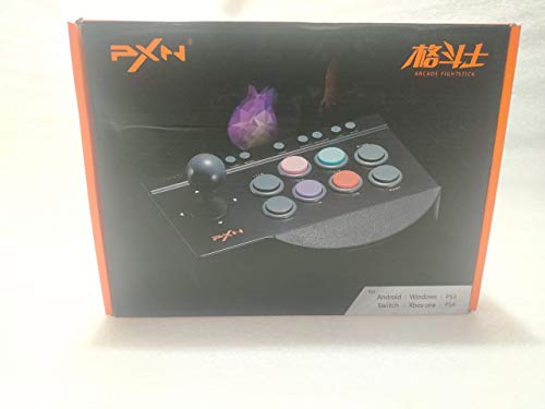 GSH Arcade Stick compatible with PC Street Fighter USB Arcade Stick Gamepad Controller compatible with Nintendo Switch /PS4/PS3/XBOX ONE/PC