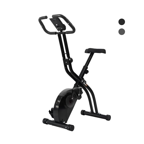 ATIVAFIT 3-in-1 Foldable Exercise Bike with Resistance Bands