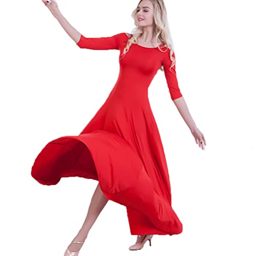 Standard Ballsaal Tanzkleider Damen Walzer Tanzkleidung Tango Kleid Moderne Kleidung für professionelle Leistung