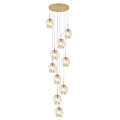 Plafonnier suspendu E27 pour illuminer un salon sombre efficacement - 2