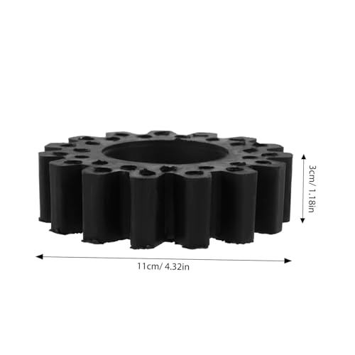 Gogogmee Gear Shape Rubber Ring for Boxing Bag Replacement Durable Punching Bag Accessory Rubber Connector for Speed Bag Stand Heavy Duty Replacement Part - Thumbnail 2