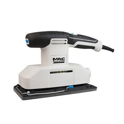Mac Allister MHSS300 Ponceuse vibrante filaire 300 W 1/2 feuille vitesse