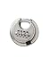 3/8 Combination Disc Padlocks for Outdoor - Heavy Duty 4 Digit Code Lock, Combo Discus Lock for Storage Unit,Gate,Fence,-in Shackle