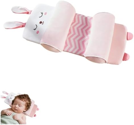 Ergonomic Pillow, Removable Headrest Pillow Against Flat Head, Br...