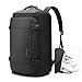 BANGE 40L Travel Backpack with Shoe Compartment, Large Capacity Weekender Bag Daypack Fits 17.3 Inch Laptop, Carry-on Luggage Backpack with Water Bottle Holder for Traveling, Hiking, Business