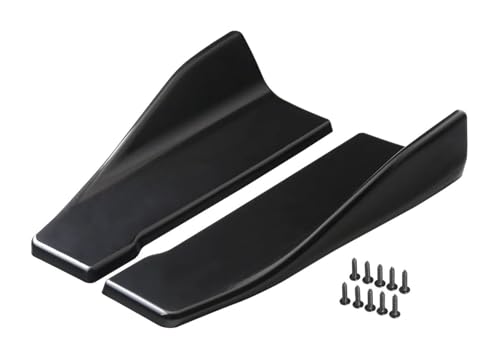 Garnitures Protection Style Aile Voiture 35cm - Finition Noir Brillant Exclusive