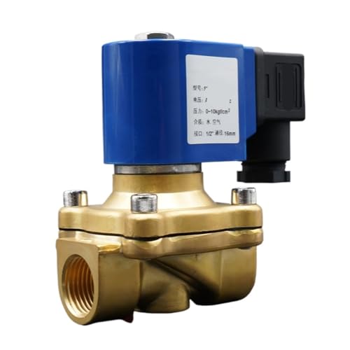 Électrovanne en laiton DC24V 1 inch normalement fermée action directe pour eau - 2