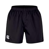 Canterbury Men's Professional 2.0 Shorts | Rugby Shorts | CCC Logo Gym Shorts, Black, XL