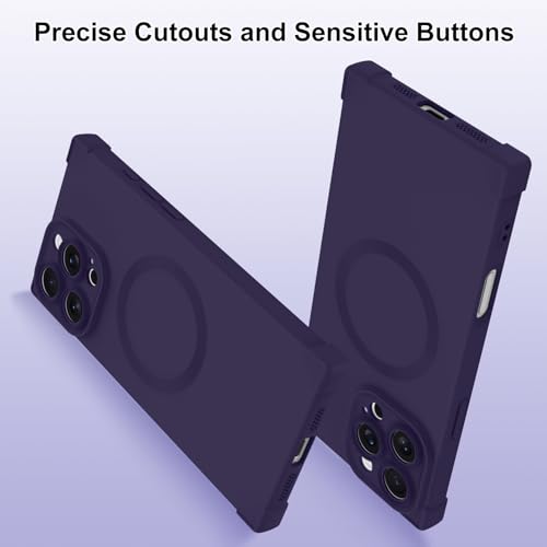 Coque iPhone 16 Pro antichoc violette contre les chutes de dos - 4