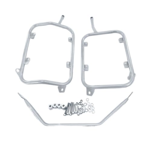 Sacoche supérieure CFMOTO 800MT boîte bagages moto support argent