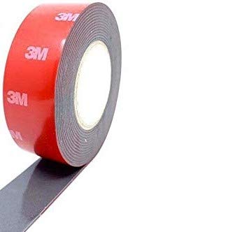 Ruban Adhésif Double Face 3M 4229P - Mousse Acrylique Extra Forte - 5mm X 3m - Pour Automobile, Fixation Permanente