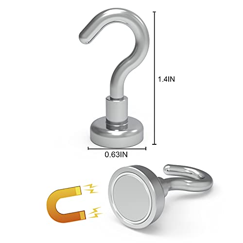 image for MHDMAG Magnetic Hooks Refrigerator, Cruise Ship Accessories, 22LBS Sup