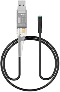 Gear Shift Sensor USB Programming Cable EB-Bus 1T4 Cable Extension Cable EBike Conversion Kit Parts Electric Bike Accessories for BAFANG BBS01B BBS02B BBSHD UART Protocol Mid Motor Drive System