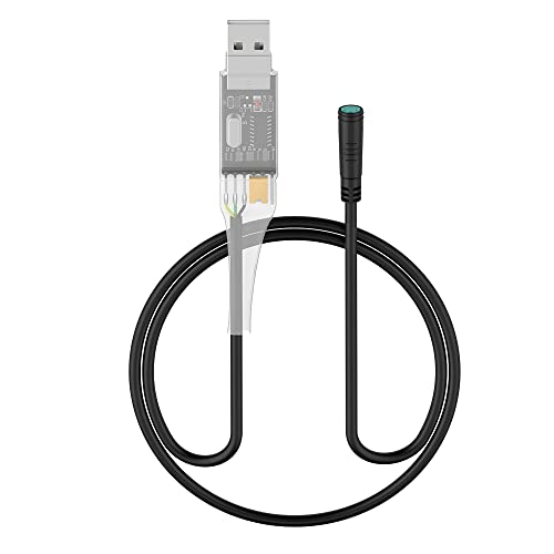Schaltsensor USB Programmierkabel Bremssensor EB-Bus 1T4 Kabel Verlängerungskabel für BAFANG BBS01B BBS02B BBS BBS-HD UART Protokoll Mittelmotor Cover