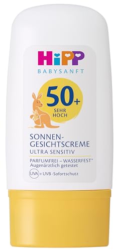 HiPP Babysanft Sonne Sonnen Gesichtscreme LSF50+, 30ml