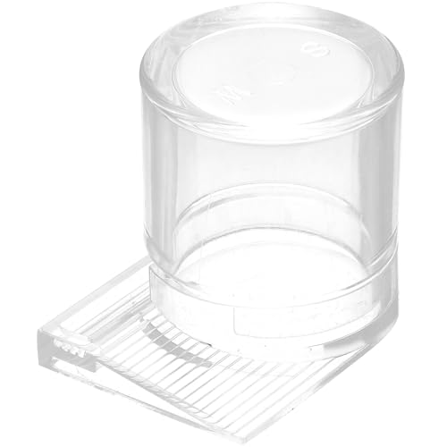 Totority 透明アリ用給水器 大容量アクリル製 水量確認簡単 爬虫類飼育対応 設計 アリ飼育用多機能給水カップ