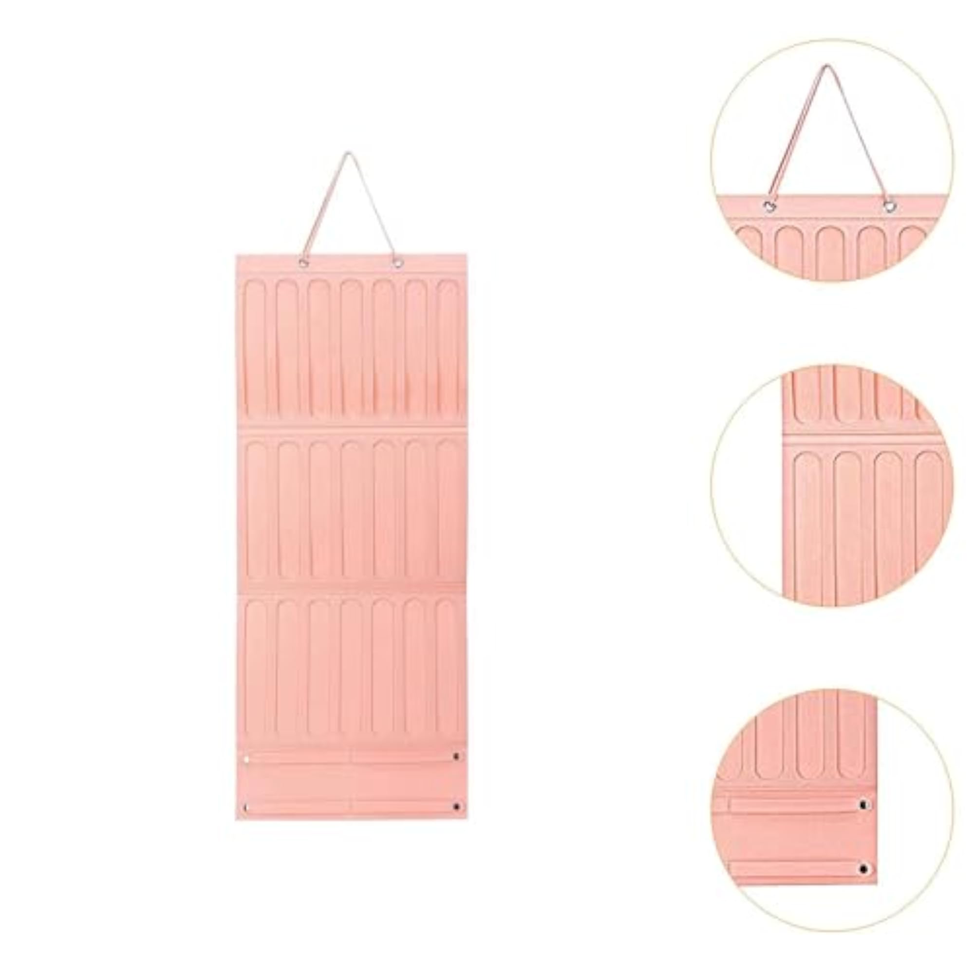 Hair Accessory Organizer Wall Hanging Decor, Pink