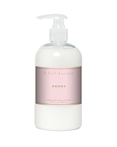 k. hall designs Peony Shea Butter Lotion 8 oz