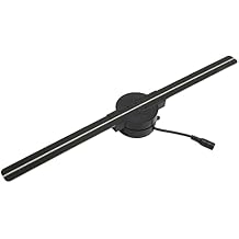 16.5Inch 3D Holographic Displayer, 3D Hologram Fan Projector 2000x224 Display, with 224 LED Light Beads for Business Store Advertising Party US Plug