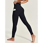 IUGA Fleece Lined Leggings Women Thermal Leggings for Women Winter Warm Tights High Waisted Hiking Yoga Pants with Pockets - Image 2