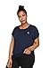 Produktbild Zizzi Active by Damen Große Größen Fitness T-Shirt Kurzarm Sportshirt Gr 50-52 Blau