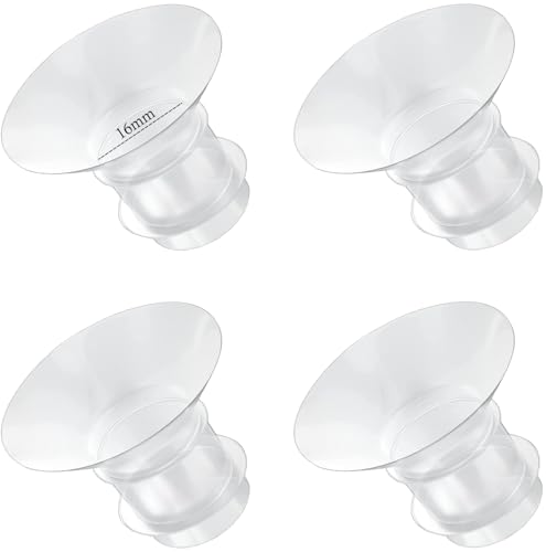 Flange Inserts 16mm para extractores Medela y Spectra, 4 unidades