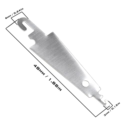 image for EMSea 150PCS Stainless Steel Needle Threader Embroidery Cross Stitch N