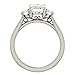 4 CT Emerald Colorless Moissanite Engagement Ring Sets for Women/Her, Wedding Bridal Ring Set,Eternity Sterling Silver Solid Diamond Solitaire Prong Anniversary Promise Gift for Ring (7)