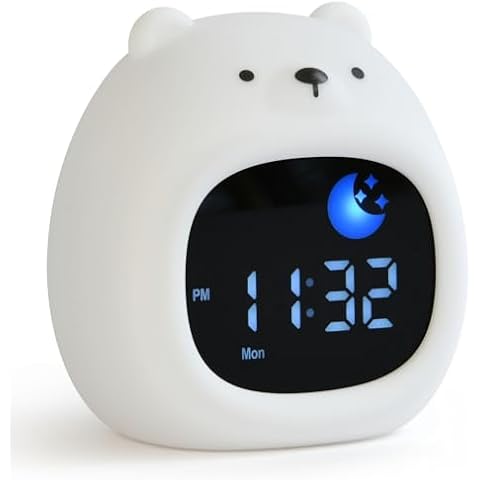 HOTUT Kids Sleep Training Alarm Clock Cover