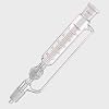 Glass Constant Pressure Graduated Addition Funnel with Glass Stopcock,Equalizing Dropping Funnel Chemistry Lab Glassware (A: 25ml,19/22)