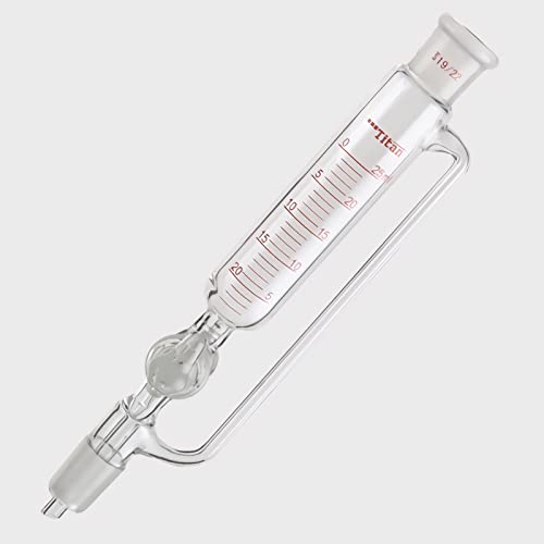Entonnoir d'égalisation de pression en verre 25ml pour stopper les variations de débit en chimie - 2