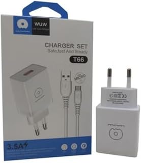 شاحن عام غير أصلي بتقنية USB، متوافق مع الهواتف الخلوية، بمنفذ واحد