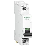Schneider Electric A9N61511 C60H Interruptor Automático Especial de CC, 250V, 1P, 16A, Curva C, Blanco